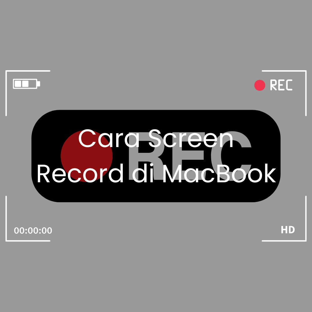 cara screen record di macbook