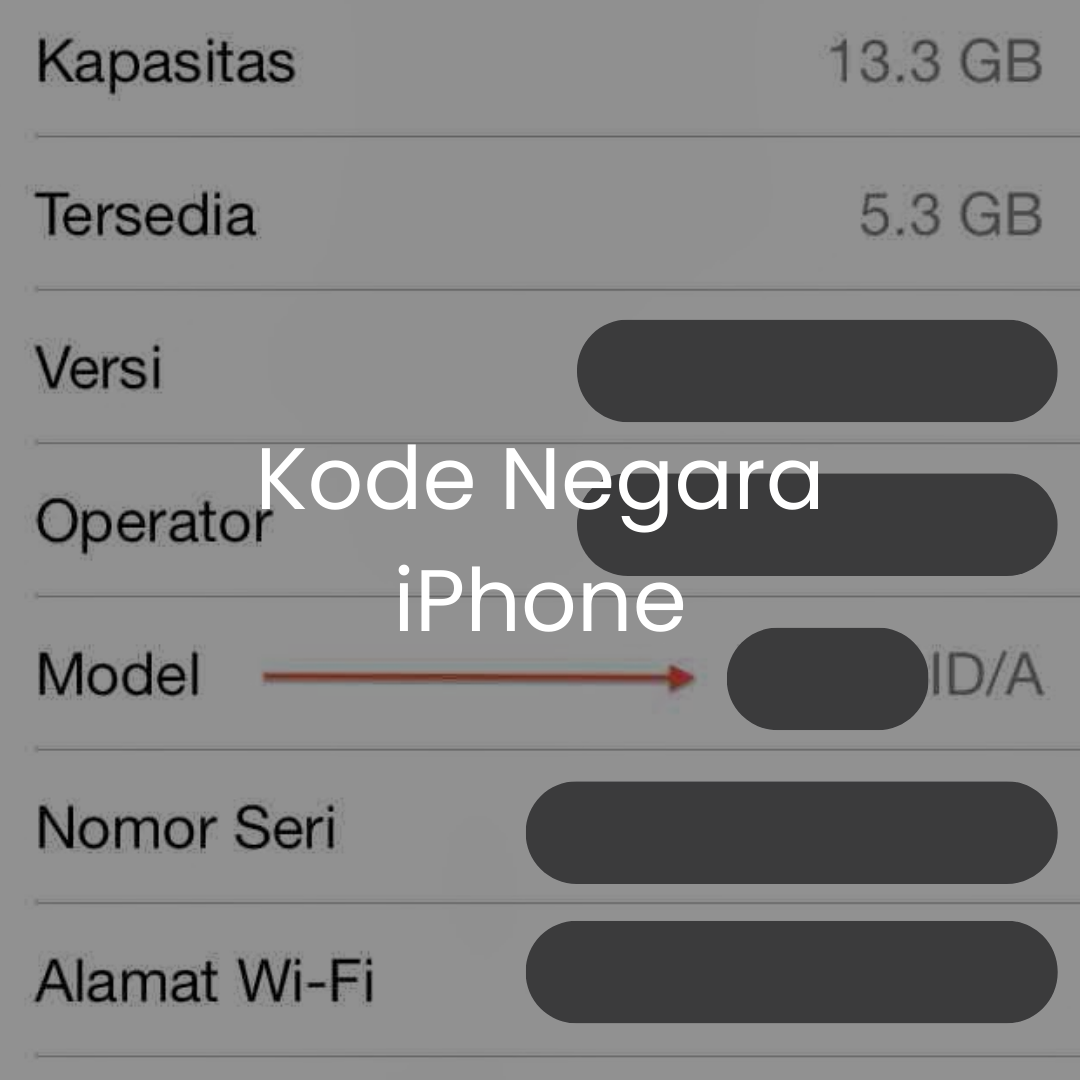 Kode negara iphone