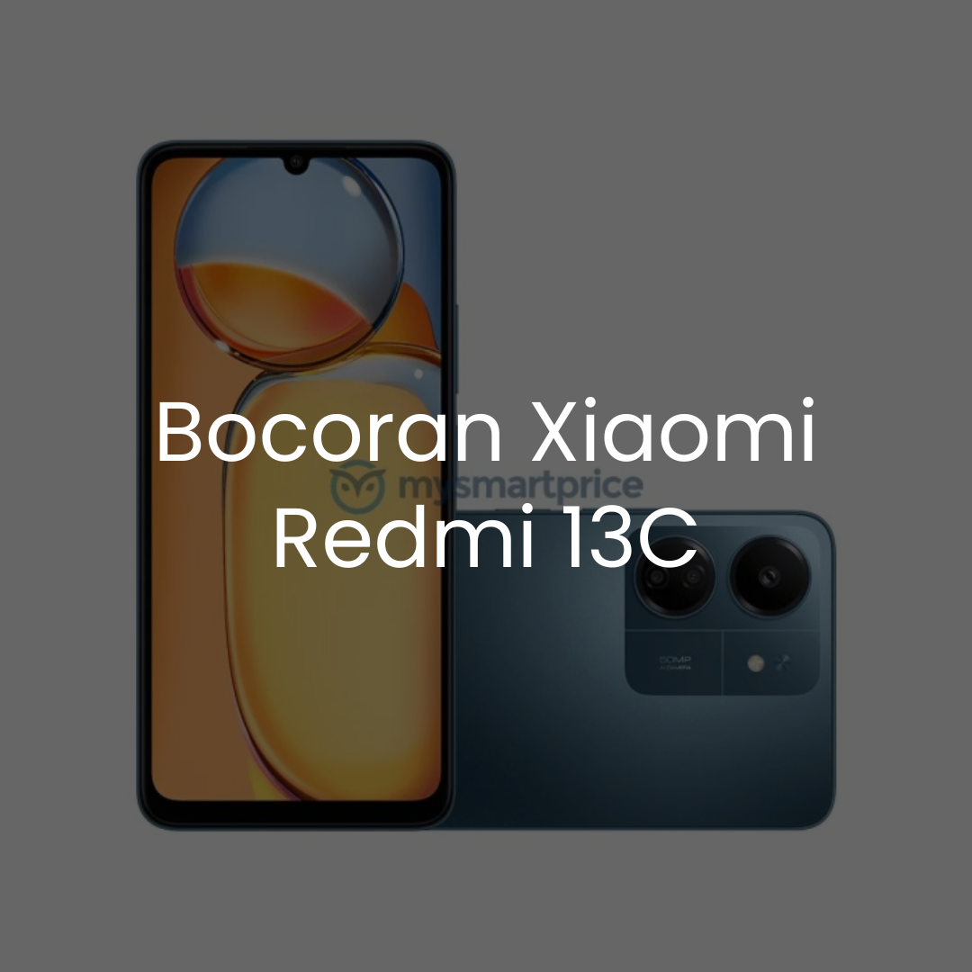 Bocoran Render Redmi 13C
