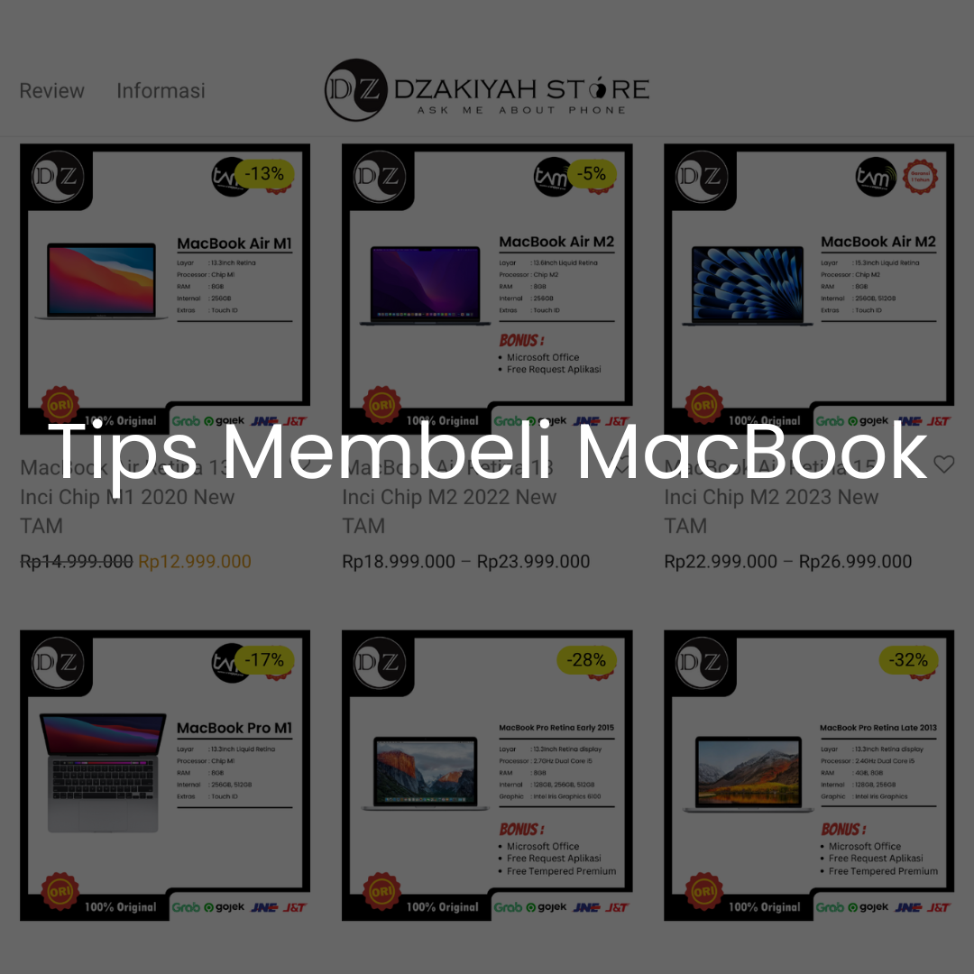 Tips Membeli MacBook
