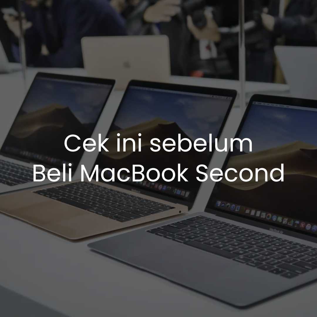 Beli MacBook Second