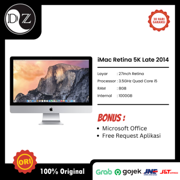 iMac Retina 5K 27 Inci Late 2014