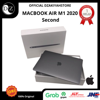 MACBOOK AIR M1 2020 8/512GB SECOND FULLSET *BERGARANSI*