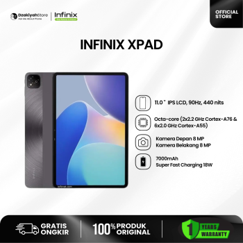 INFINIX XPAD 4/256GB NEW RESMI