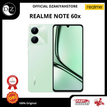 REALME NOTE 60x [4/64GB & 4/128GB] BARU RESMI