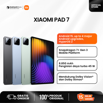 XIAOMI PAD 7 11,2 inch 8/256GB NEW RESMI
