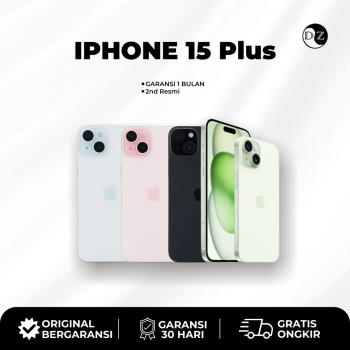 iPhone 15 Plus Second RESMI [128GB 256GB 512GB] *BERGARANSI*