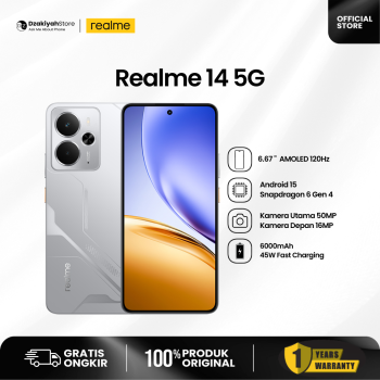 REALME 14 5G 8/256GB BARU RESMI INDONESIA