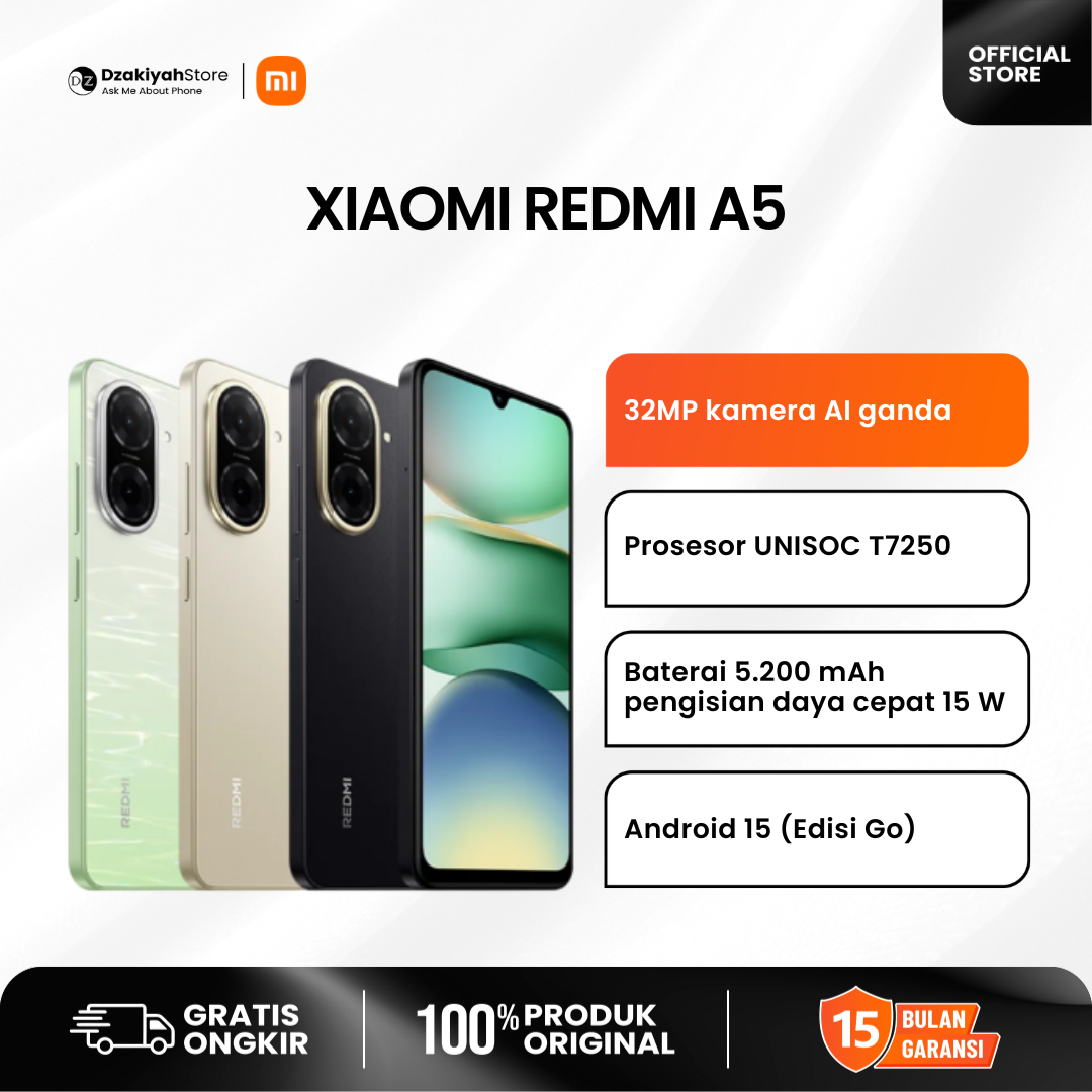REDMI A5 4/128GB NEW RESMI INDONESIA