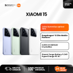 XIAOMI 15 5G [12/256GB & 12/512GB] BARU RESMI INDONESIA