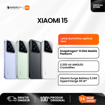XIAOMI 15 5G [12/256GB & 12/512GB] BARU RESMI INDONESIA