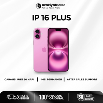 [Dzakiyah Store] iPhone 16 Plus Second All Operator Resmi 128GB, 256GB & 512GB